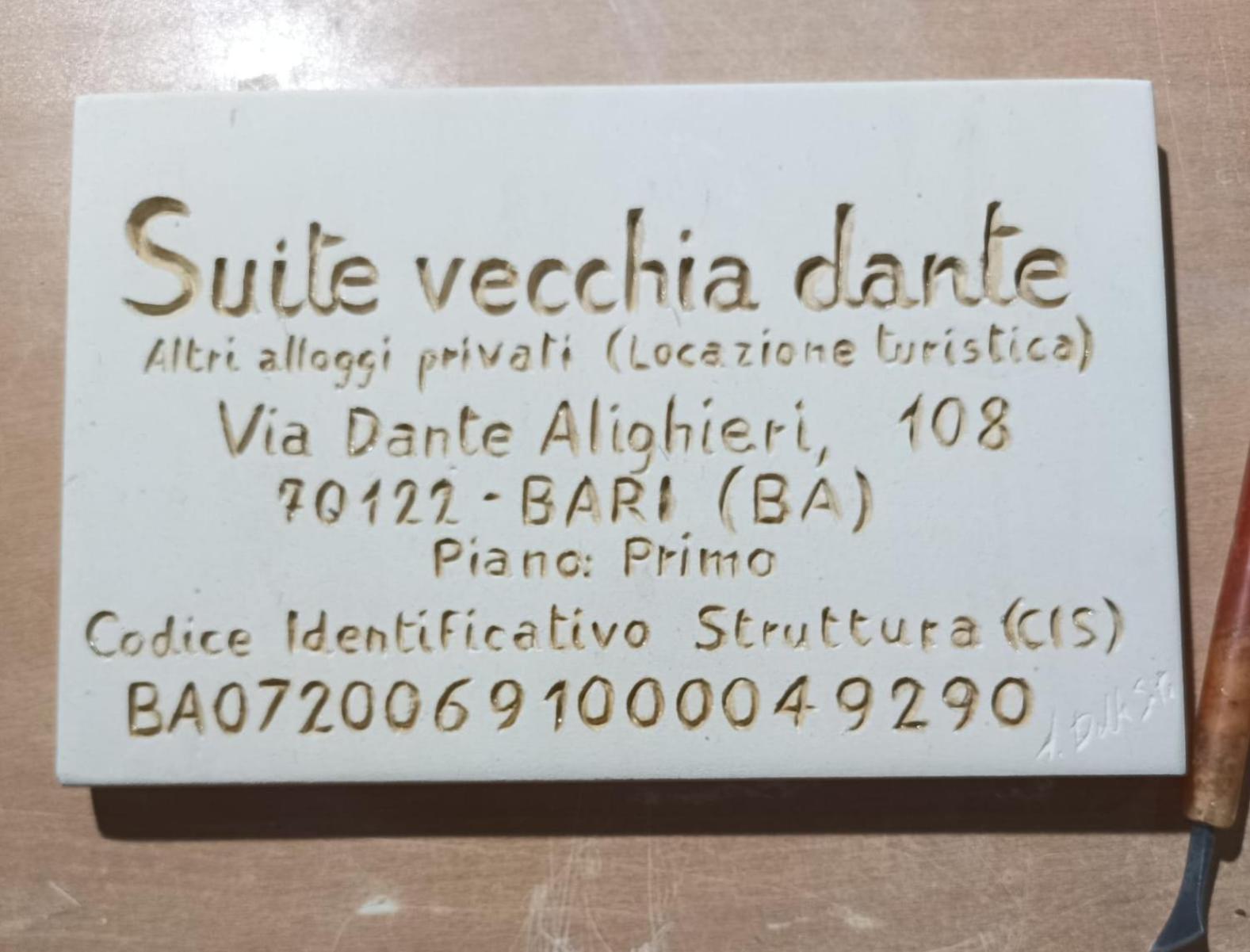 בארי Suite Vecchia Dante מראה חיצוני תמונה